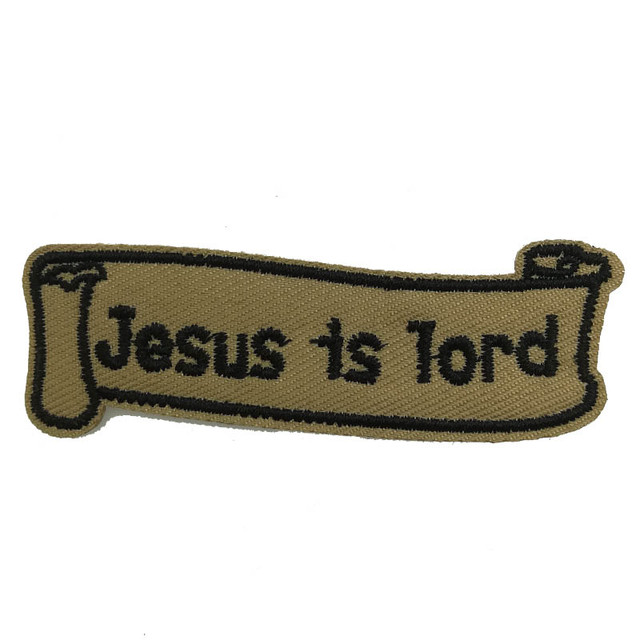 3 Jesus is lord Iron On Patches Funny Fun Slogan Hot Rod Drag race Tattoo  MC Biker Vest Motorcycle chest transfer for clothing - AliExpress